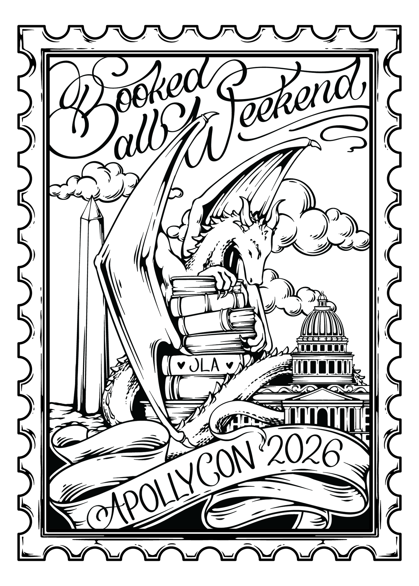 RASPBERRY Heather - ApollyCon 2026 Event Shirt (On-Site Pickup ONLY)